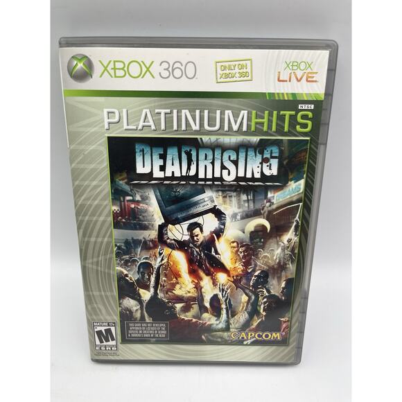CIB TESTED Dead Rising -- Platinum Hits Edition (Microsoft Xbox 360, 2006) - Picture 1 of 5